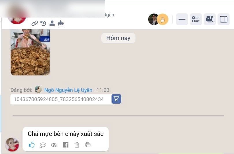 Khách hàng nói gì về Xóm Biển 8 Bình luận ngắn của khách: chả mực bên chị này xuất sắc.