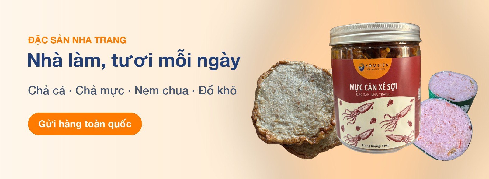 Các món đặc sản nhà làm của Xóm Biển