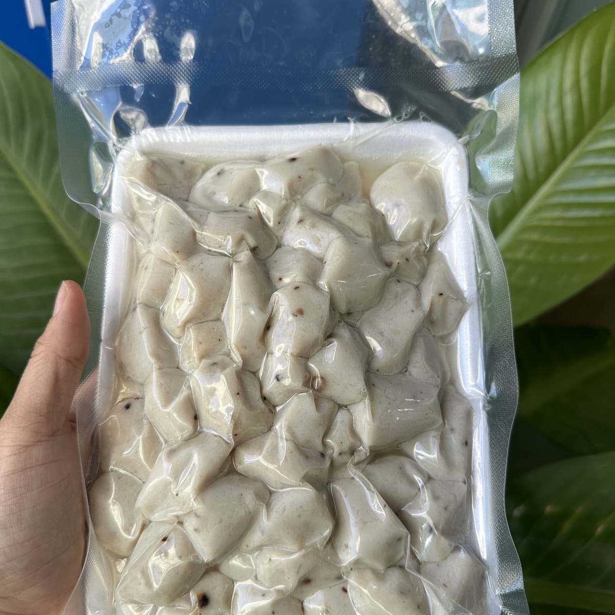 Chả Cá Hấp (Viên Bi) 6 Chả cá hấp viên bi hút chân không 500g