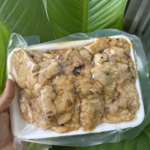 Chả Mực Chiên Nha Trang (Hạt Lựu) 12 Khay chả mực hạt lựu hút chân không