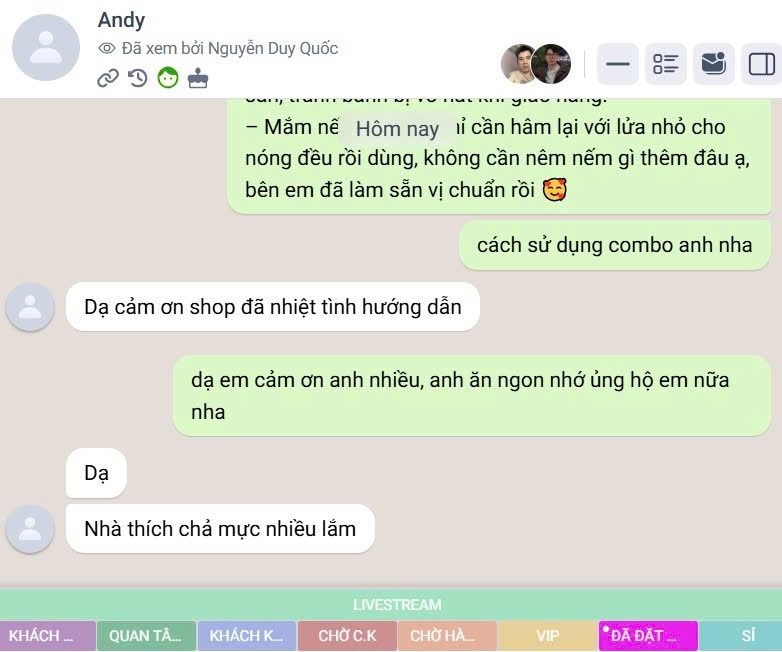 Khách hàng nói gì về Xóm Biển 30 Phản hồi khách hàng về chả mực - Xóm Biển Nha Trang