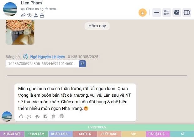 Khách hàng nói gì về Xóm Biển 37 Phản hồi khách hàng về chả cá - Xóm Biển Nha Trang